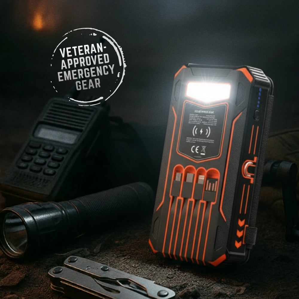 FOLDABLE SOLAR PANEL POWER BANK